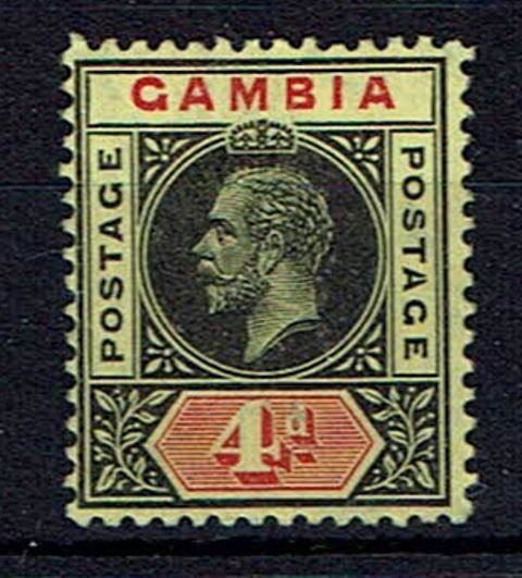 Image of Gambia SG 92d MM British Commonwealth Stamp